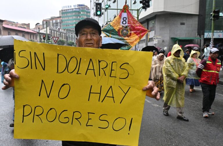 ¿Qué es el «anillazo»? Organizaciones cívicas convocan a una protesta en Bolivia por crisis económica