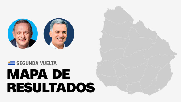 ¿Dónde ganan Delgado y Orsi? Mapa de resultados de las elecciones en Uruguay 2024 por departamentos