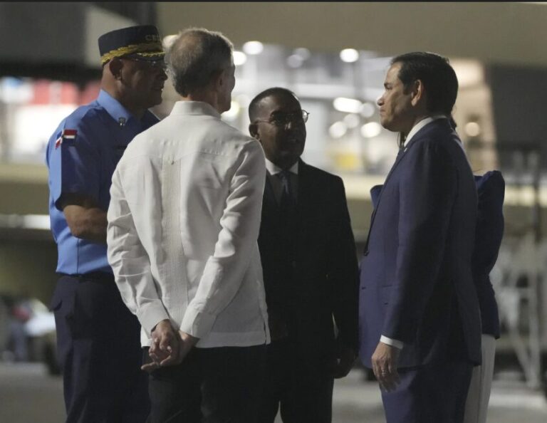 EEUU confiscará durante visita de Marco Rubio avión de Maduro retenido en República Dominicana