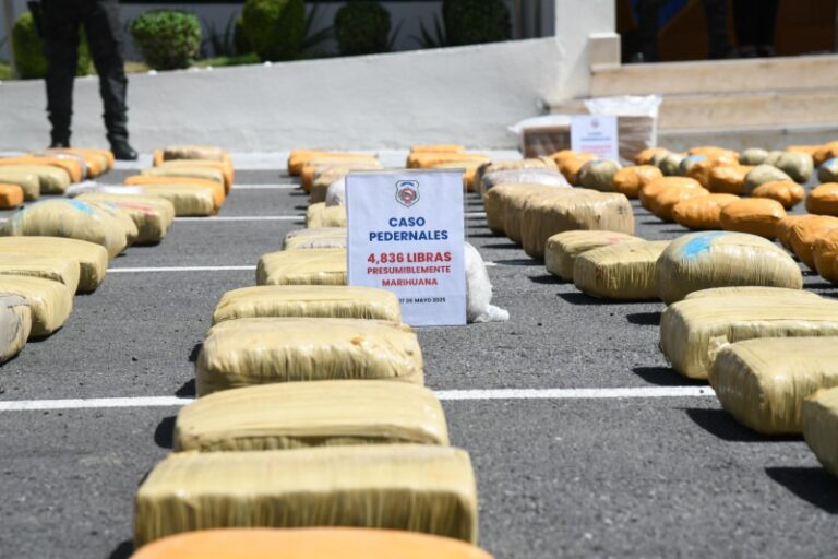 Confiscan el mayor cargamento de presunta marihuana en la frontera hallado en un camión cisterna